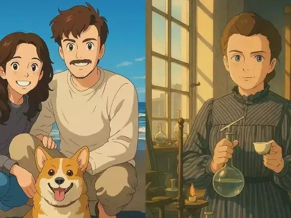 Ghibli style AI image example 11