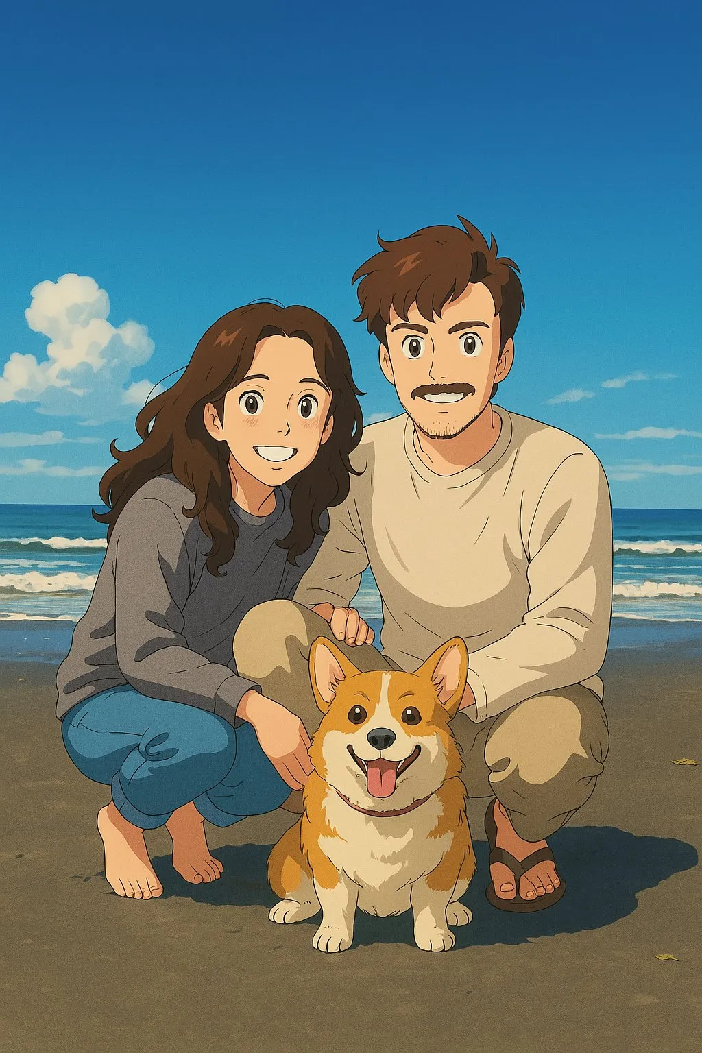 Ghibli style AI image example 12