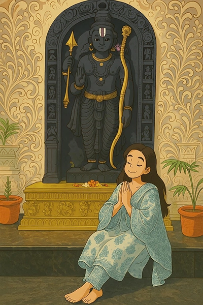 Ghibli style AI image example 14